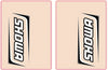 SHOWA Fork Tube Decals | Clear